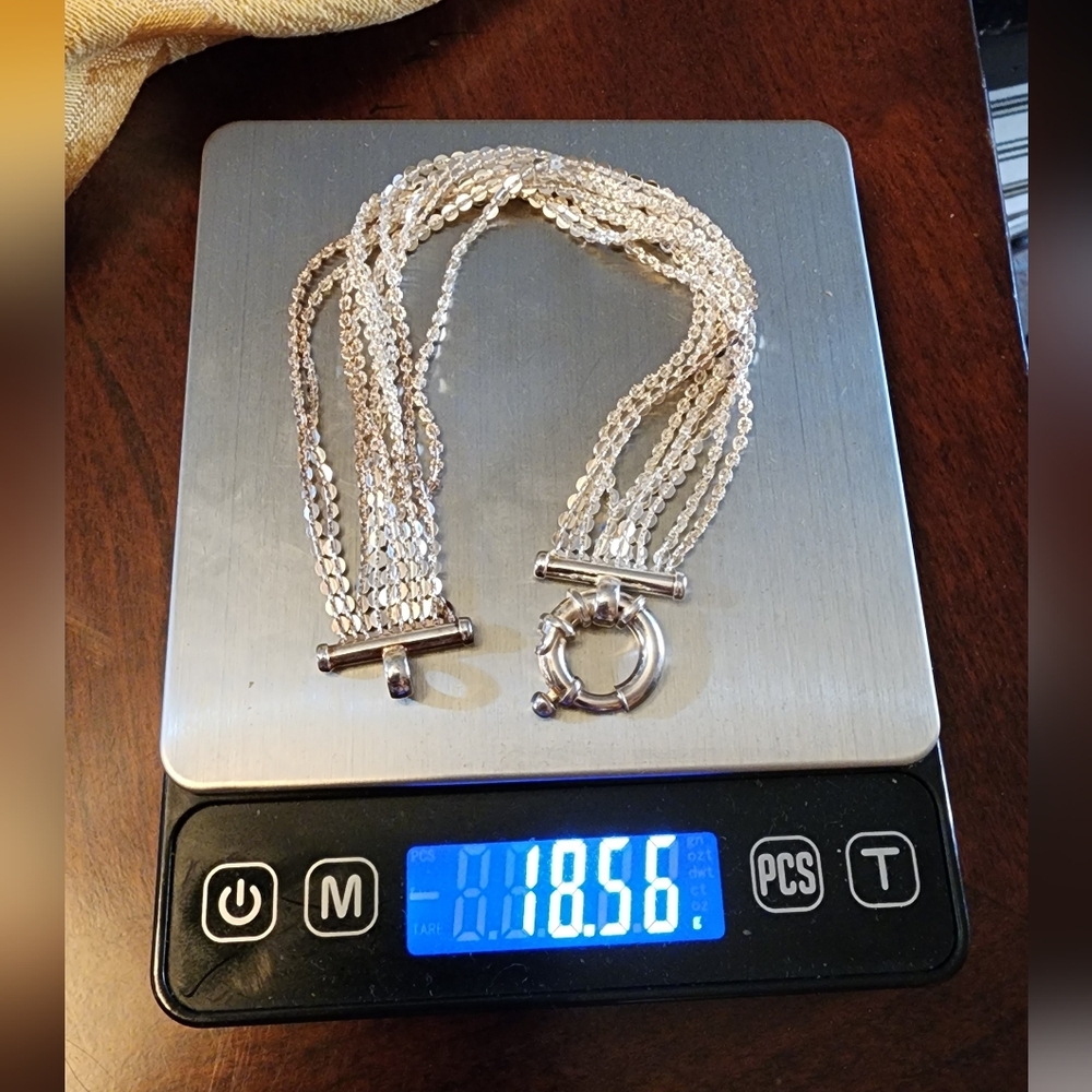 925 Sterling Silver Bracelet View 4